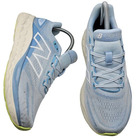 New Balance Fresh Foam 680 V7 Quarry Blue Sea Salt Womens 7 D Running Shoes - Picture 1 of 7